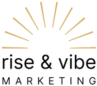 rise & vibe marketing logo