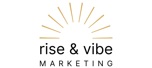 rise & vibe marketing logo